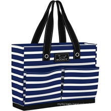 Girl Tote Bag, Lightweight Utility Tote Bag with Exterior Pockets